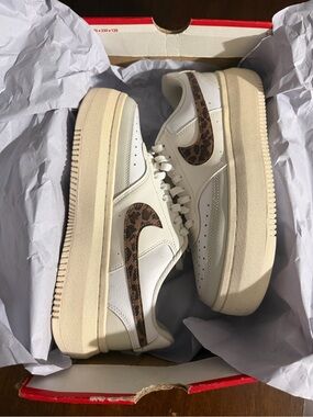 Nike Women's White Platform Sneakers